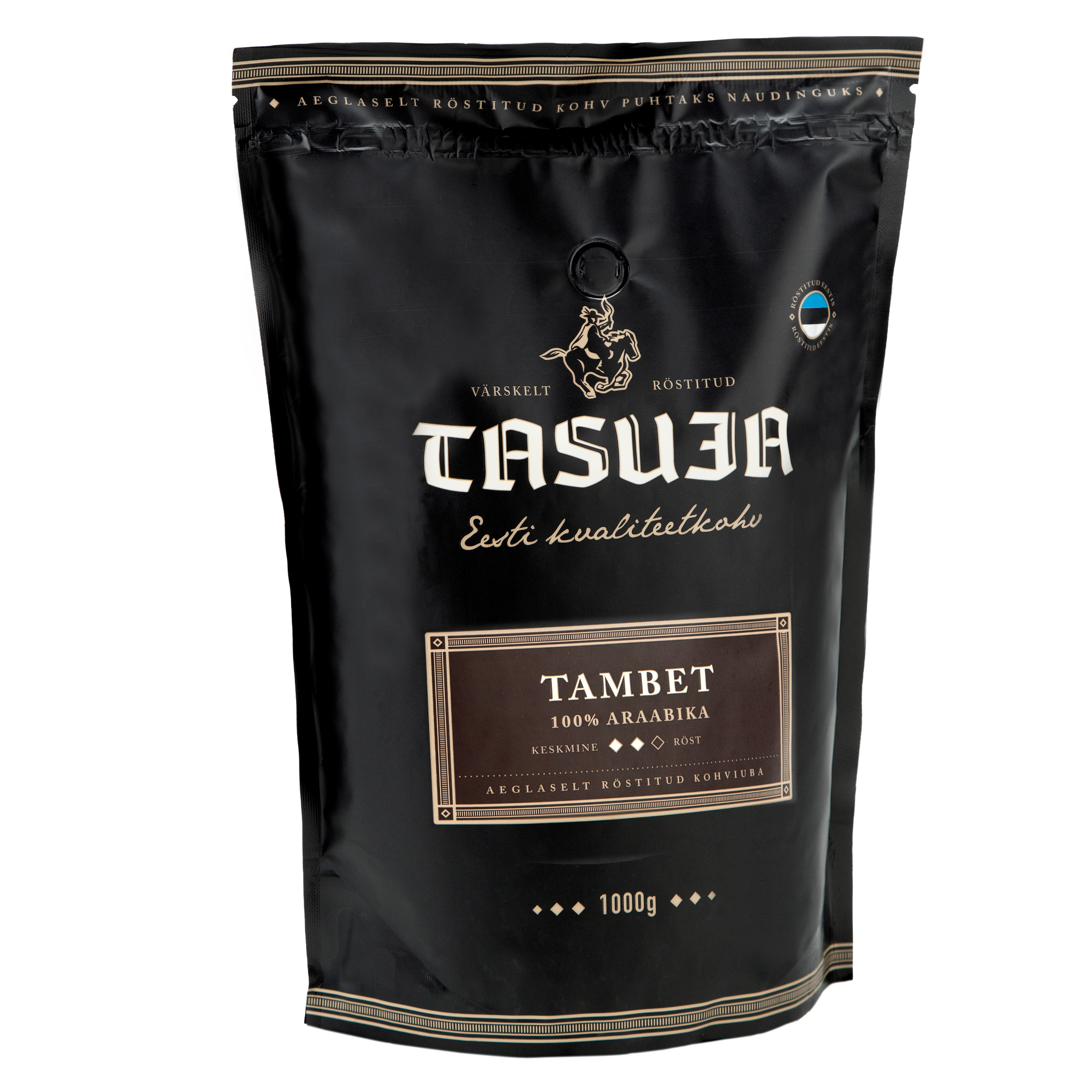 Tasuja Tambet kohvipakk, pruun etikett